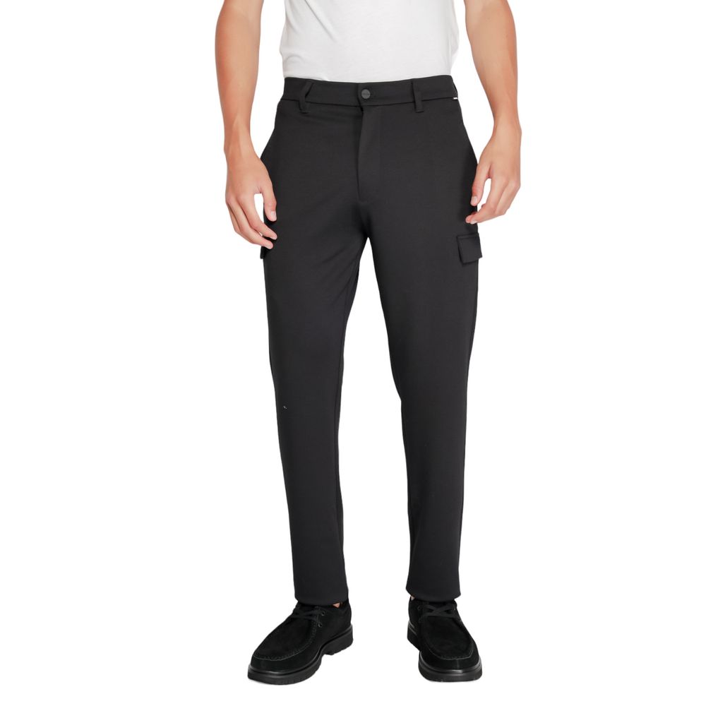 Calvin Klein Black Recycled Polyester Joggers (Workout Pants) Calvin Klein