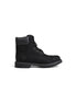 Timberland Black Recycled Leather Lace-Up Boots Timberland
