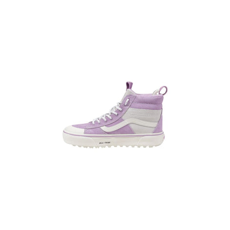 Vans Purple Leather High Top Sneakers Vans