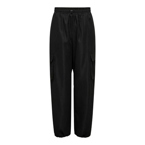 Only Black Cotton Cargo Pants Only