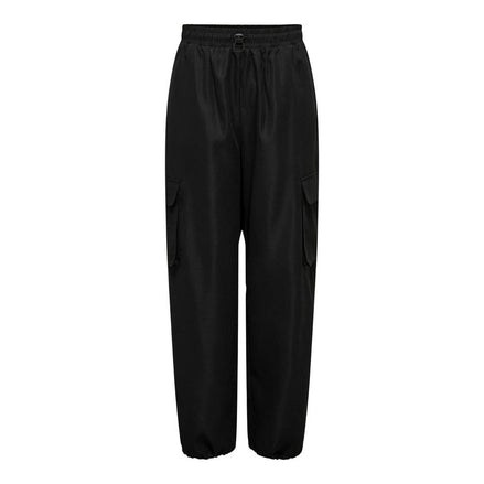 Only Black Cotton Cargo Pants Only