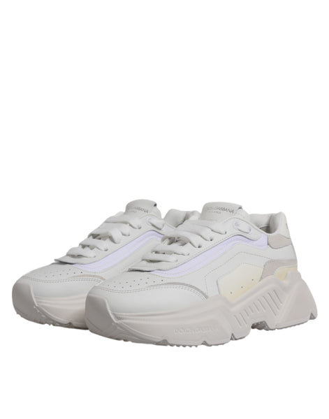 Dolce & Gabbana White Daymaster Low Top Sneakers Shoes Dolce & Gabbana