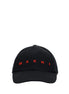 Marni Black Cotton Cap (Baseball Hat) Marni