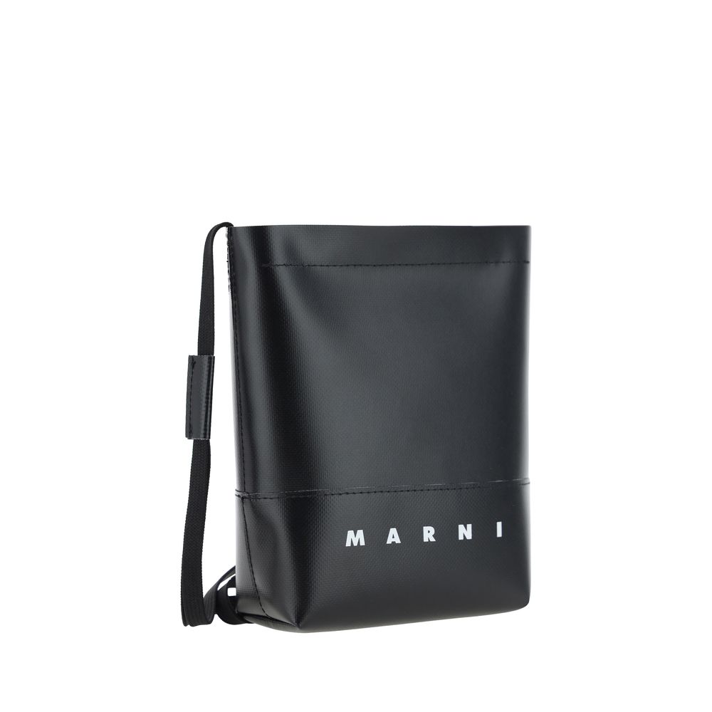 Marni Black Polyester Shoulder Bag Marni