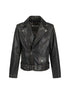 Golden Goose Brown Calf Leather Bos Taurus Biker Jacket Golden Goose