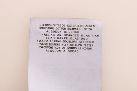 Ermanno Scervino Purple Corduroy Stretch Bootcut Pants Ermanno Scervino