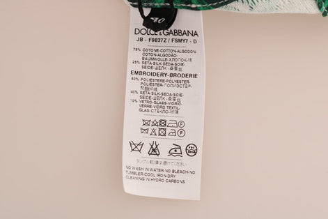 Dolce & Gabbana Pineapple Banana Sequins Crewneck Sweater Dolce & Gabbana