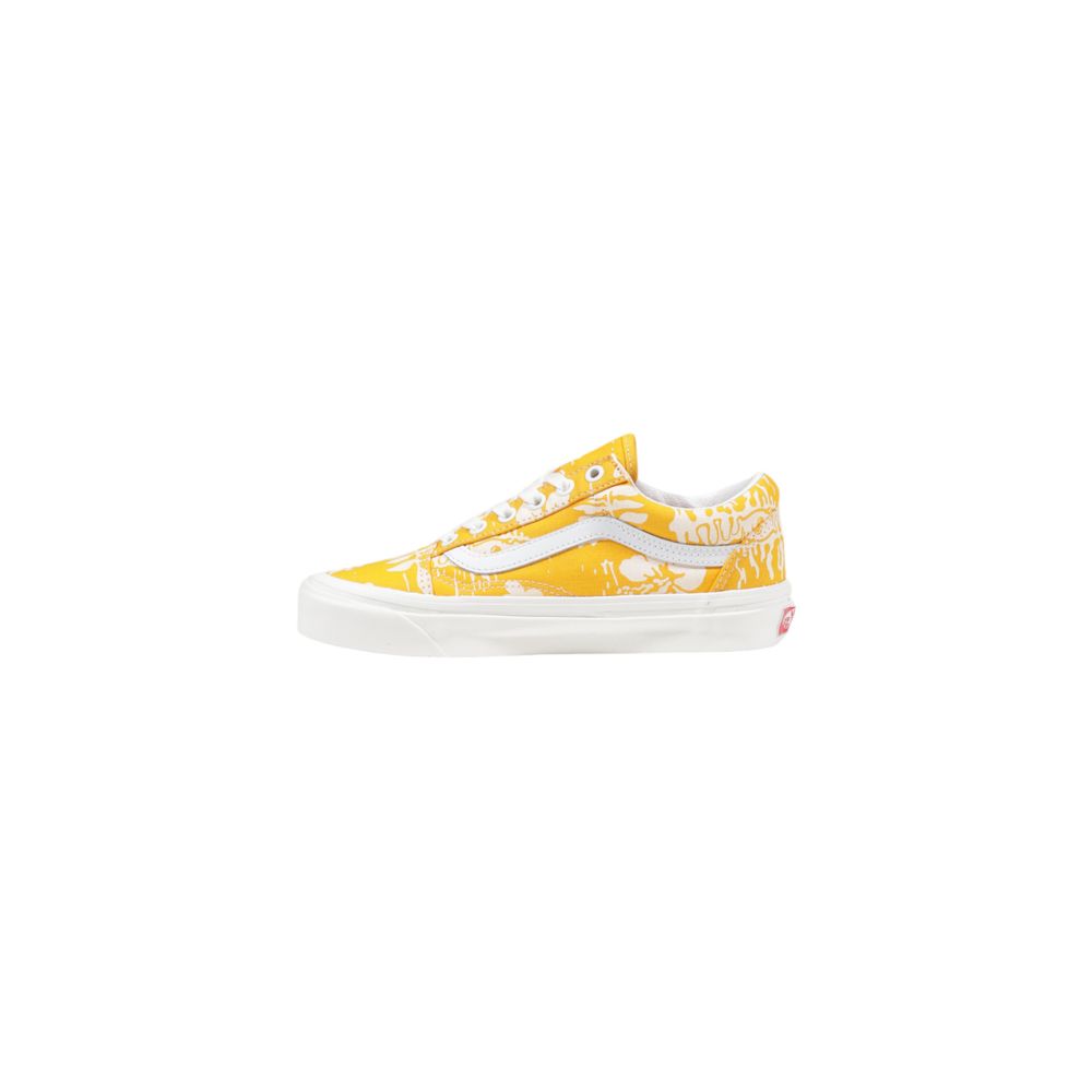 Vans Yellow Fabric Low Top Sneakers Vans