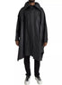 Bottega Veneta Black Leather Hooded Men Trenchcoat Jacket Bottega Veneta