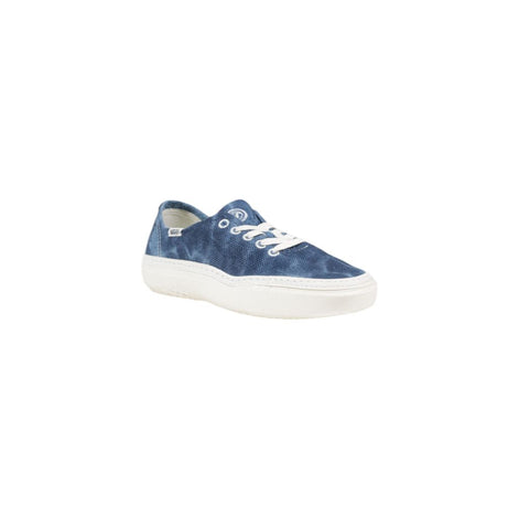Vans Blue Fabric Low Top Sneakers Vans