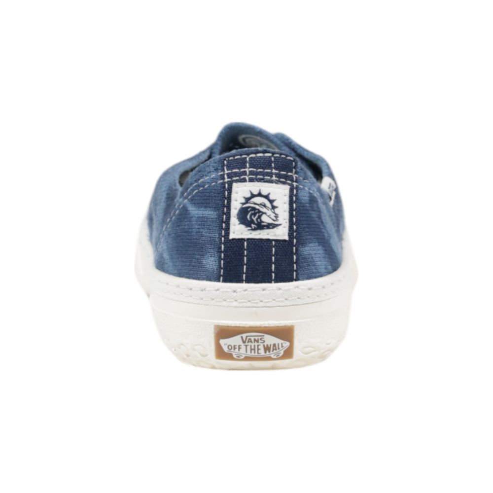 Vans Blue Fabric Low Top Sneakers Vans