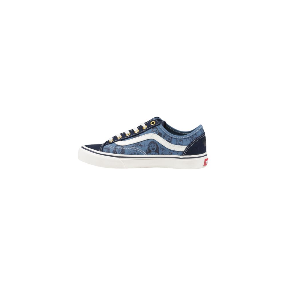 Vans Blue Suede Leather Low Top Sneakers Vans