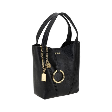 Chloé Black Calf Leather Bos Taurus Shoulder Bag Chloé