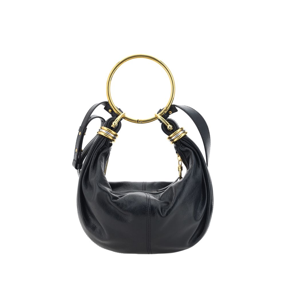 Chloé Black Calf Leather Bos Taurus Handbag Chloé