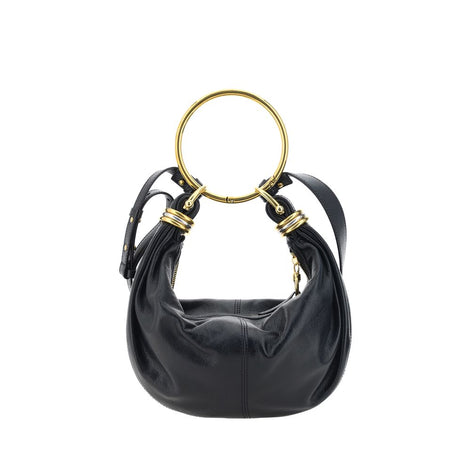 Chloé Black Calf Leather Bos Taurus Handbag Chloé