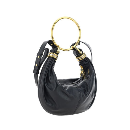 Chloé Black Calf Leather Bos Taurus Handbag Chloé