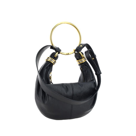Chloé Black Calf Leather Bos Taurus Handbag Chloé