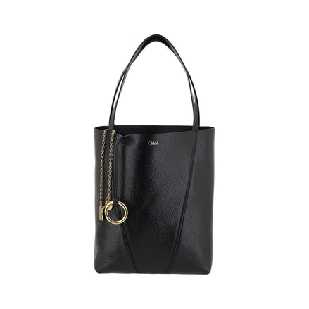 Chloé Black Calf Leather Bos Taurus Shoulder Bag Chloé