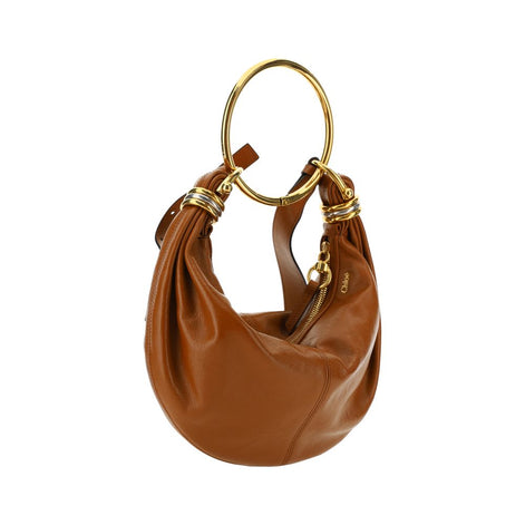 Chloé Brown Calf Leather Bos Taurus Handbag Chloé