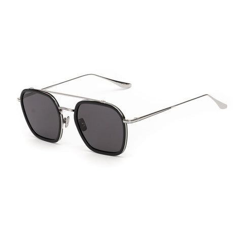 Belstaff Gray Stainless Steel Sunglasses Belstaff