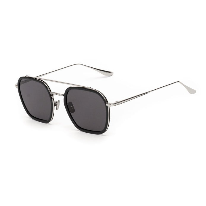 Belstaff Gray Stainless Steel Sunglasses Belstaff