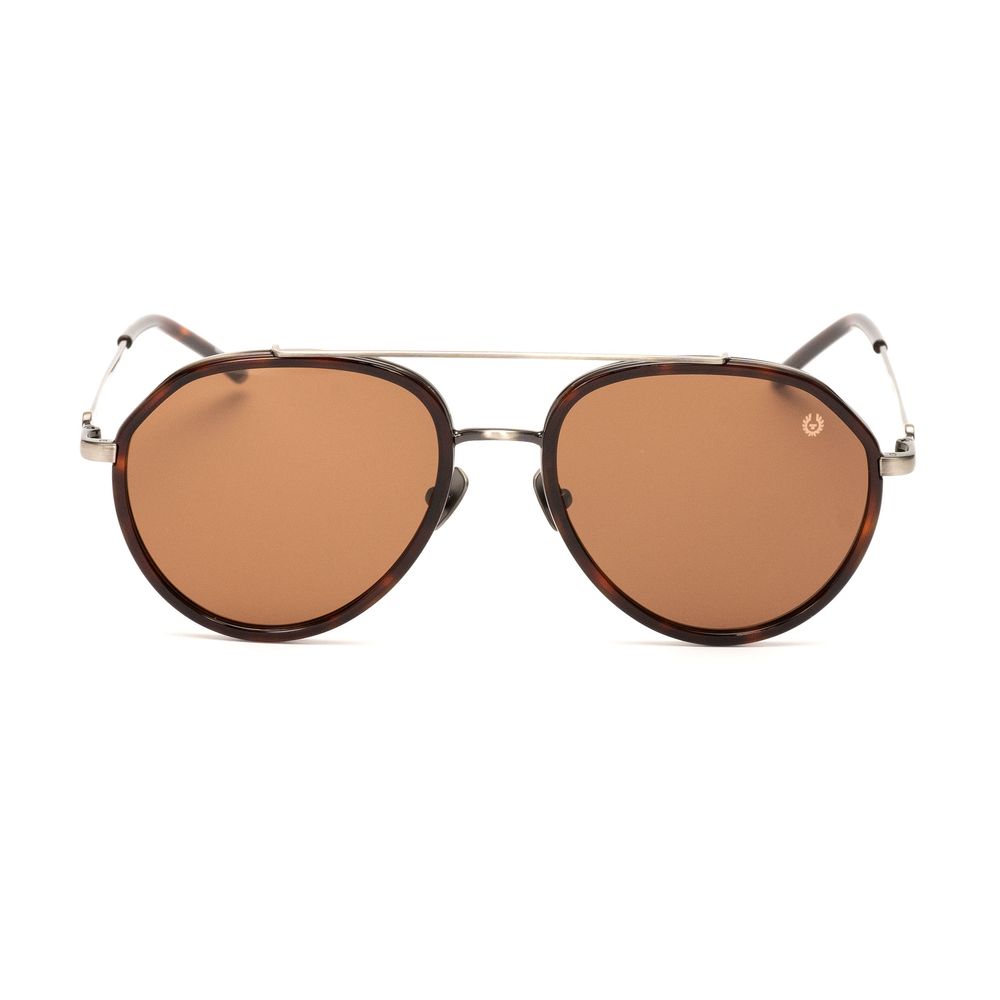 Belstaff Brown Titanium Sunglasses Belstaff