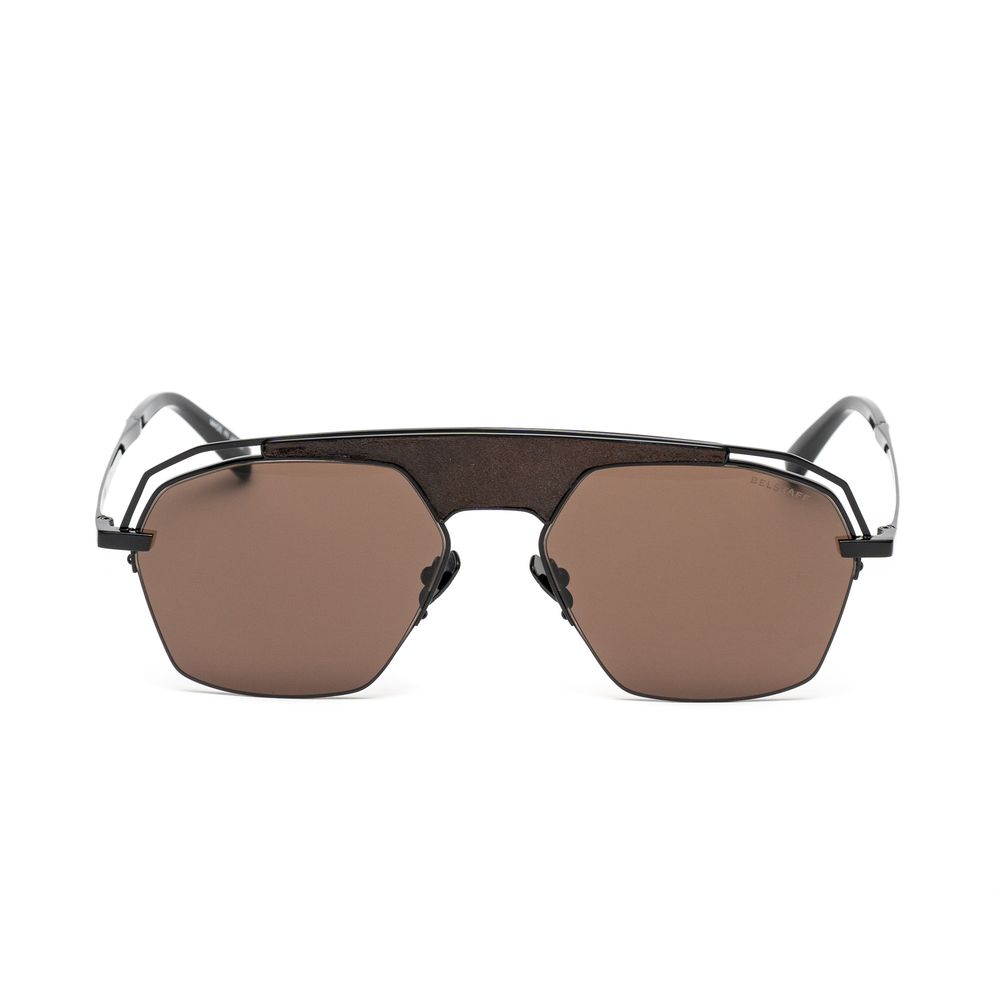 Belstaff Brown Titanium Sunglasses Belstaff