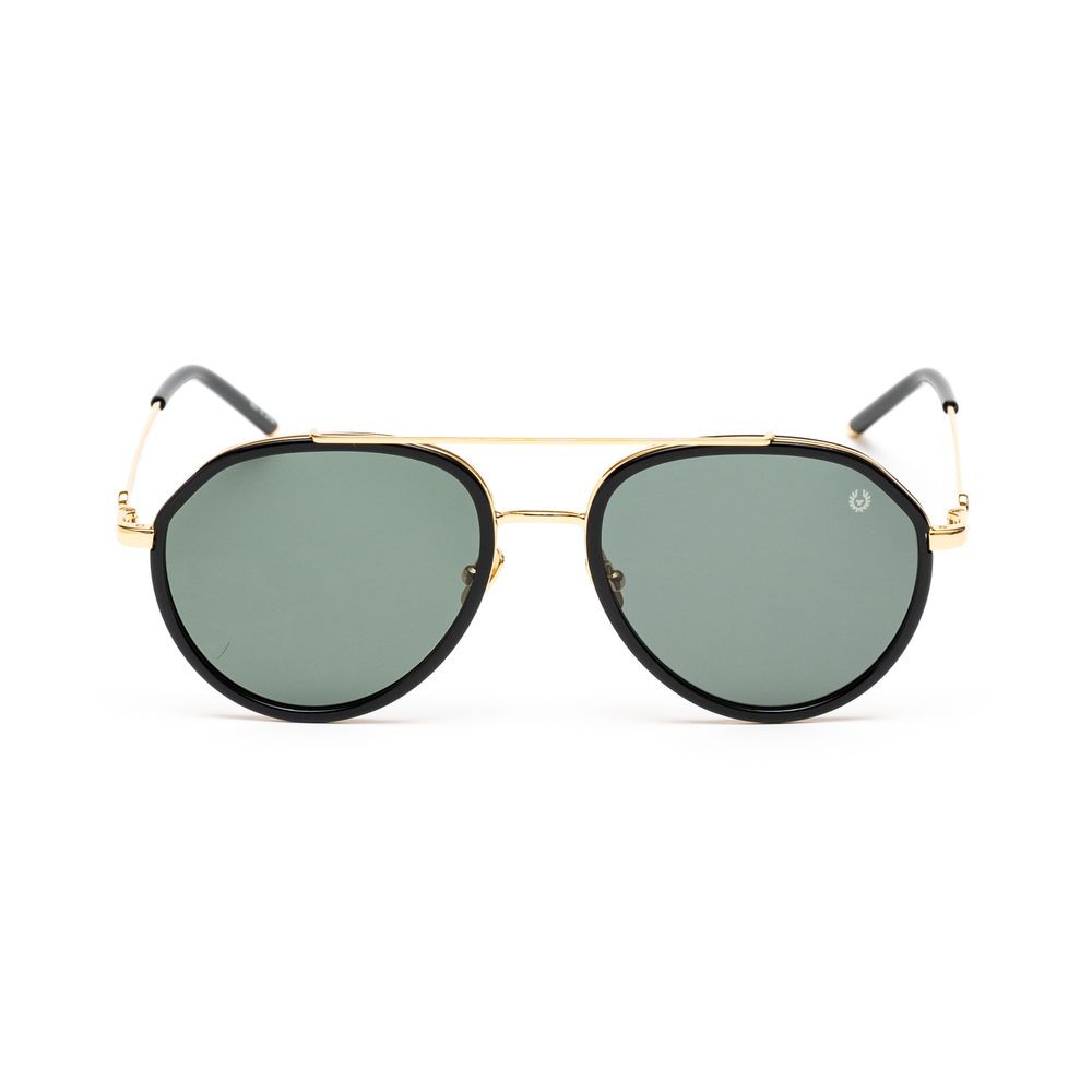 Belstaff Gold Stainless Steel Sunglasses Belstaff
