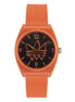 Adidas Orange Synthetic Sport Watch Adidas