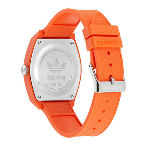 Adidas Orange Synthetic Sport Watch Adidas