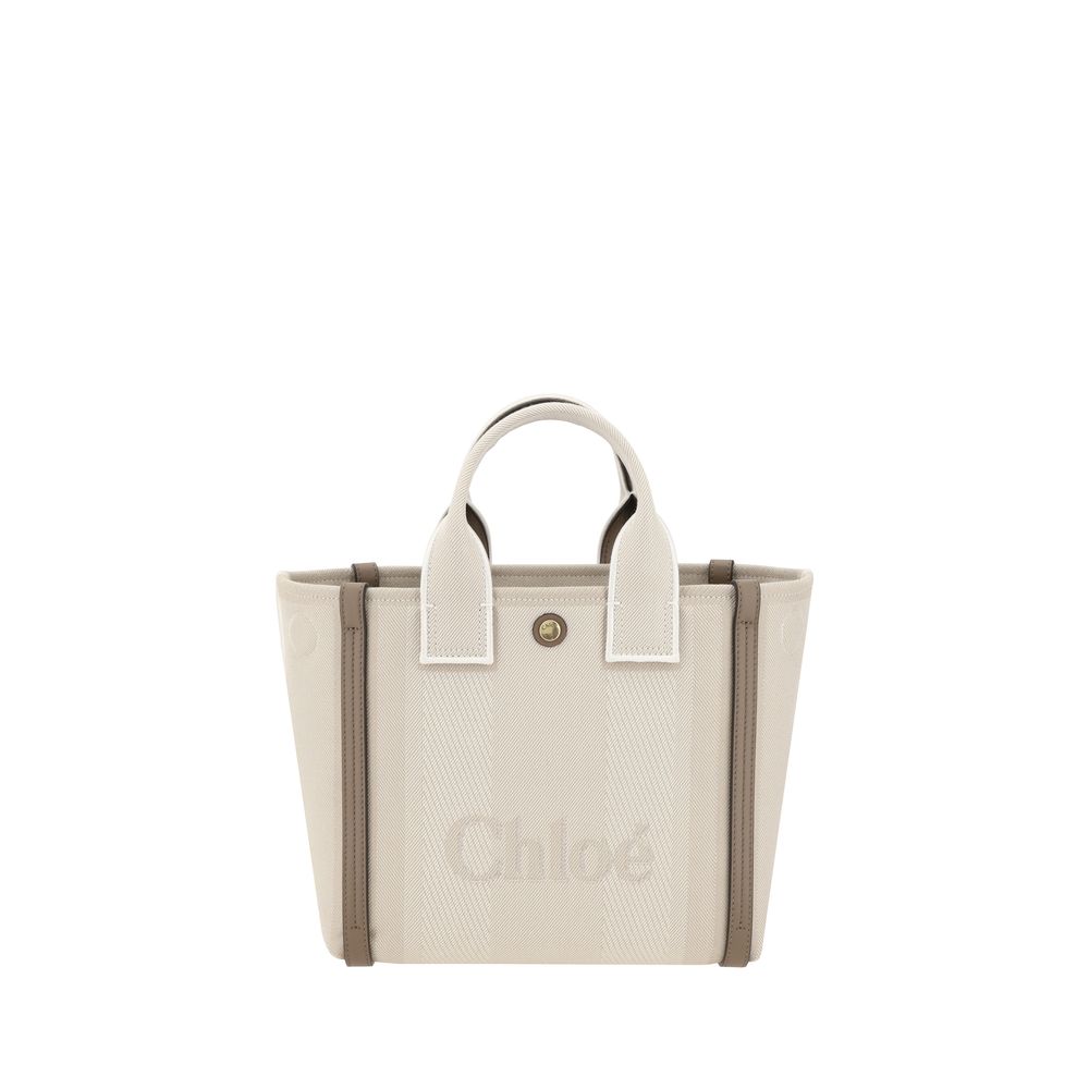 Chloé Beige Cotton Handbag Chloé