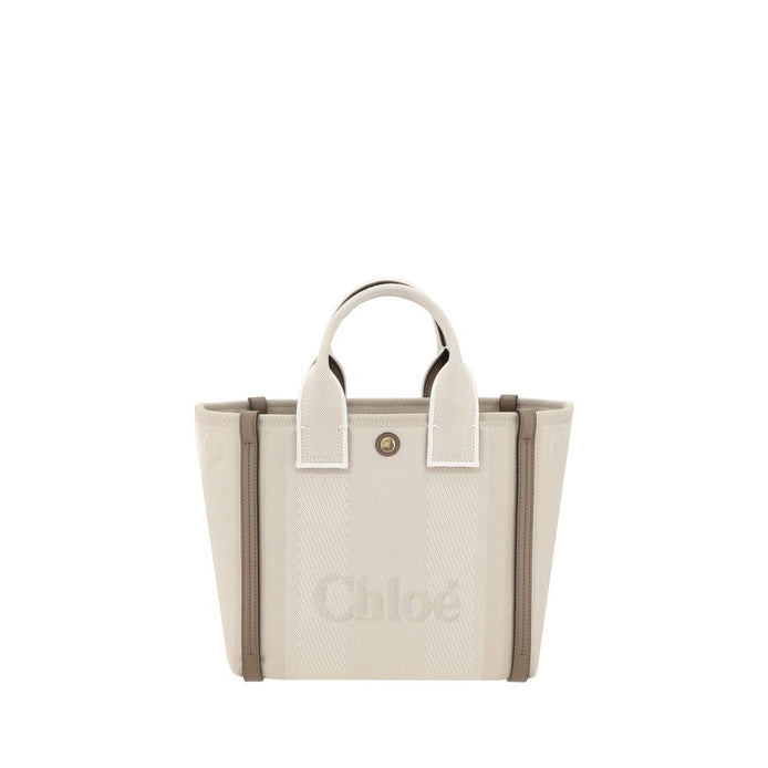 Chloé Beige Cotton Handbag Chloé