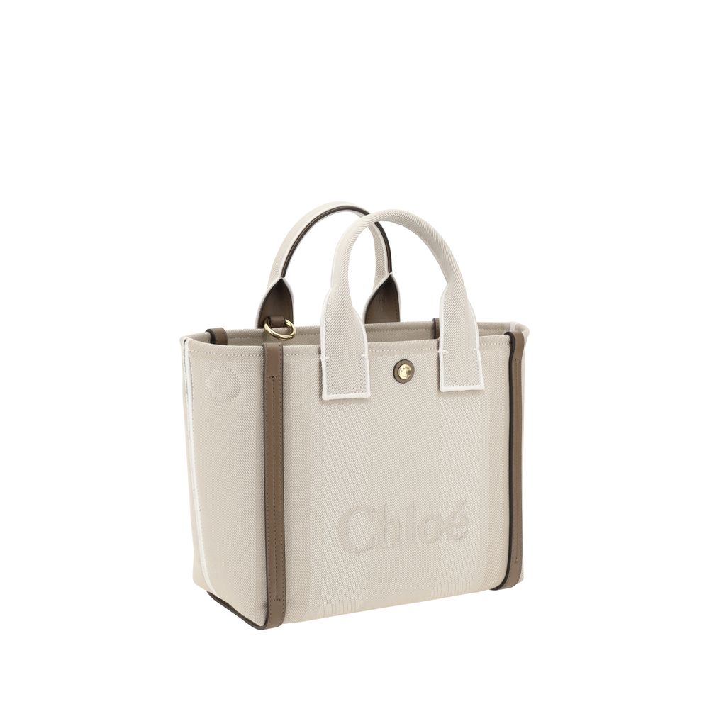 Chloé Beige Cotton Handbag Chloé
