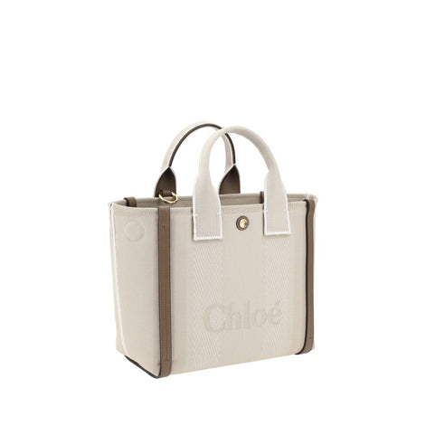 Chloé Beige Cotton Handbag Chloé