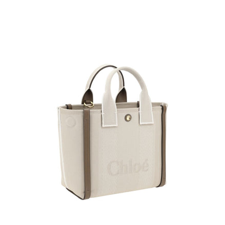Chloé Beige Cotton Handbag Chloé