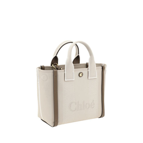 Chloé Beige Cotton Handbag Chloé