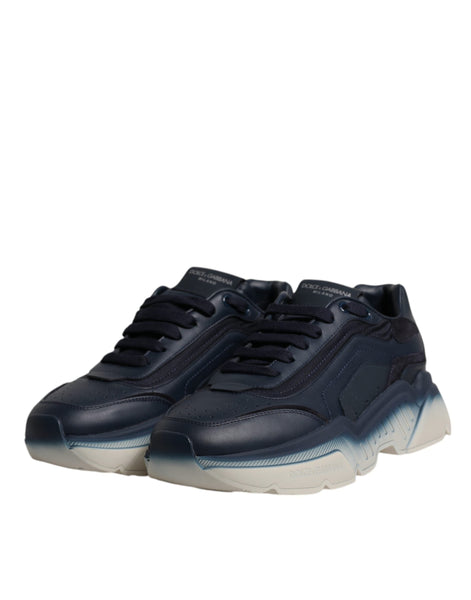 Dolce & Gabbana Navy Blue Daymaster Low Top Men Sneakers Shoes Dolce & Gabbana