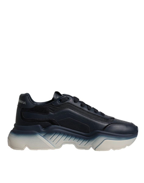 Dolce & Gabbana Navy Blue Daymaster Low Top Men Sneakers Shoes Dolce & Gabbana