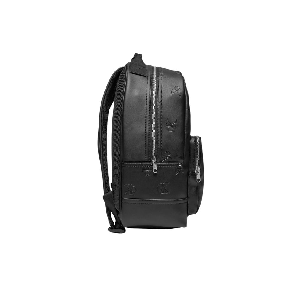 Calvin Klein Jeans Black Polyethylene Backpack Calvin Klein Jeans