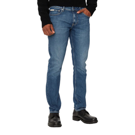Calvin Klein Jeans Blue Cotton Skinny Jeans Calvin Klein Jeans