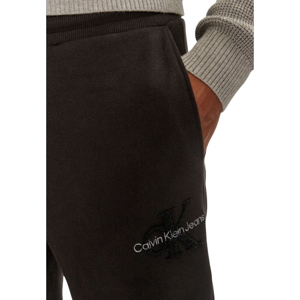Calvin Klein Jeans Black Organic Cotton Joggers (Workout Pants) Calvin Klein Jeans
