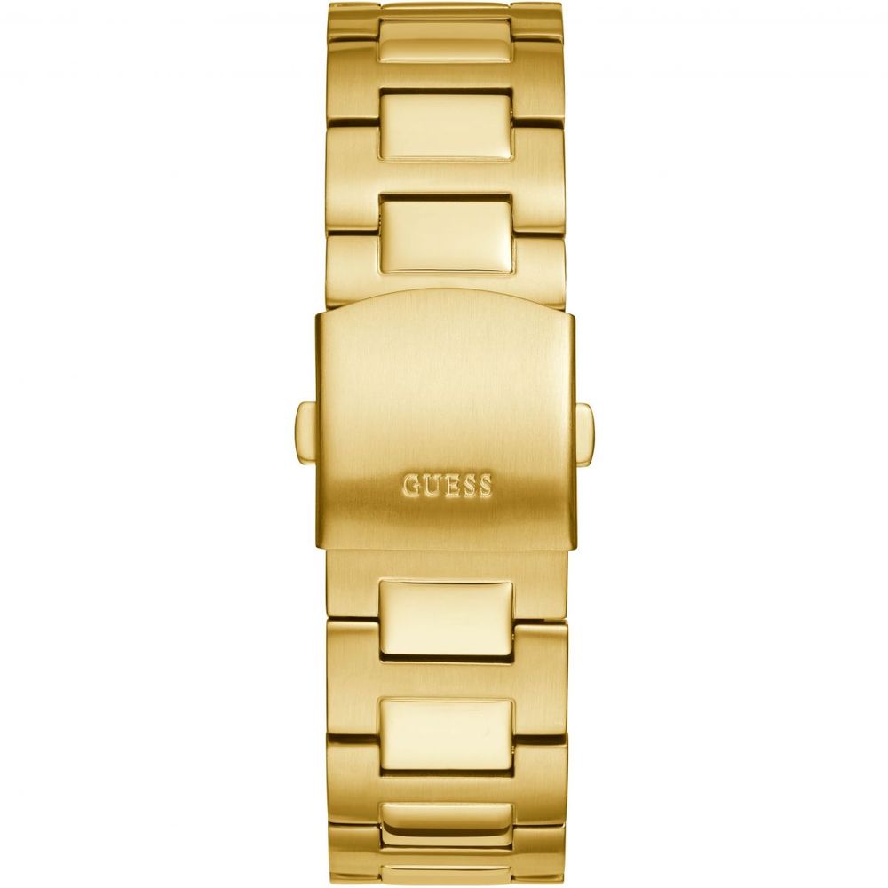 Guess Gold Stainless Steel Dress Watch Guess