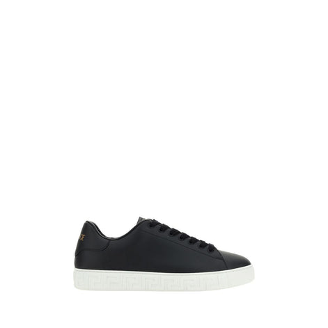 Versace Black Rubber Low Top Sneakers Versace
