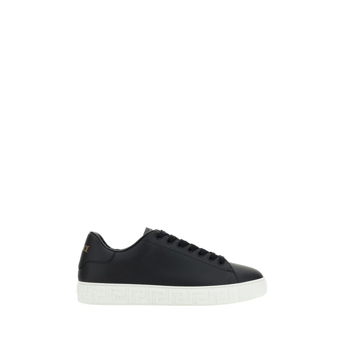 Versace Black Rubber Low Top Sneakers Versace