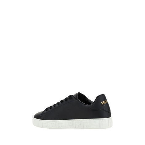 Versace Black Rubber Low Top Sneakers Versace