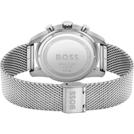 Hugo Boss Silver Stainless Steel Dress Watch Hugo Boss