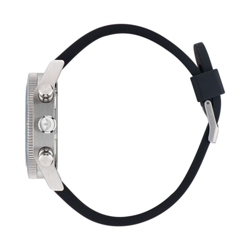 Adidas Black Synthetic Sport Watch Adidas