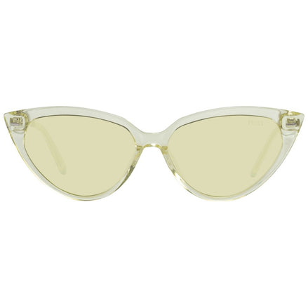 Emilio Pucci Yellow Metal Sunglasses Emilio Pucci