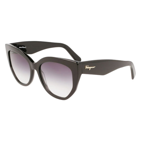 Ferragamo Black Acetate Sunglasses Ferragamo