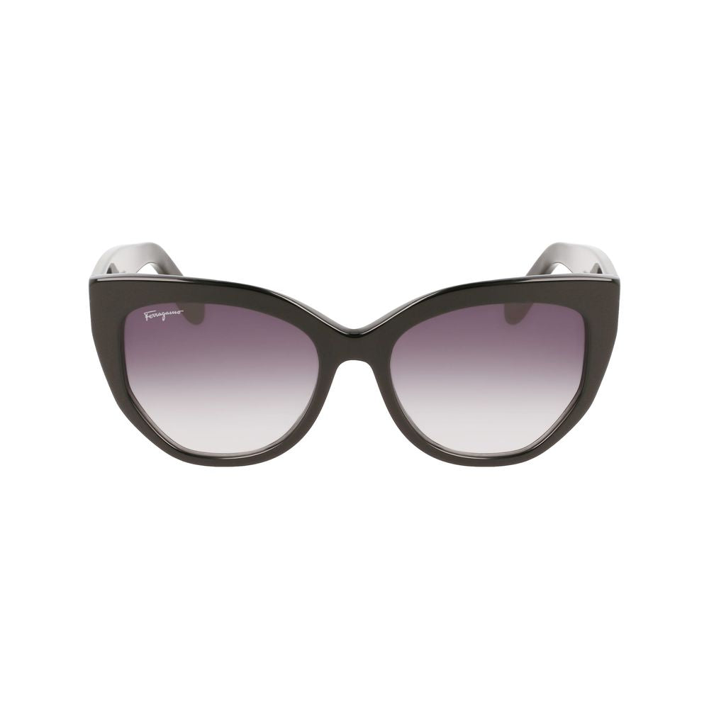 Ferragamo Black Acetate Sunglasses Ferragamo